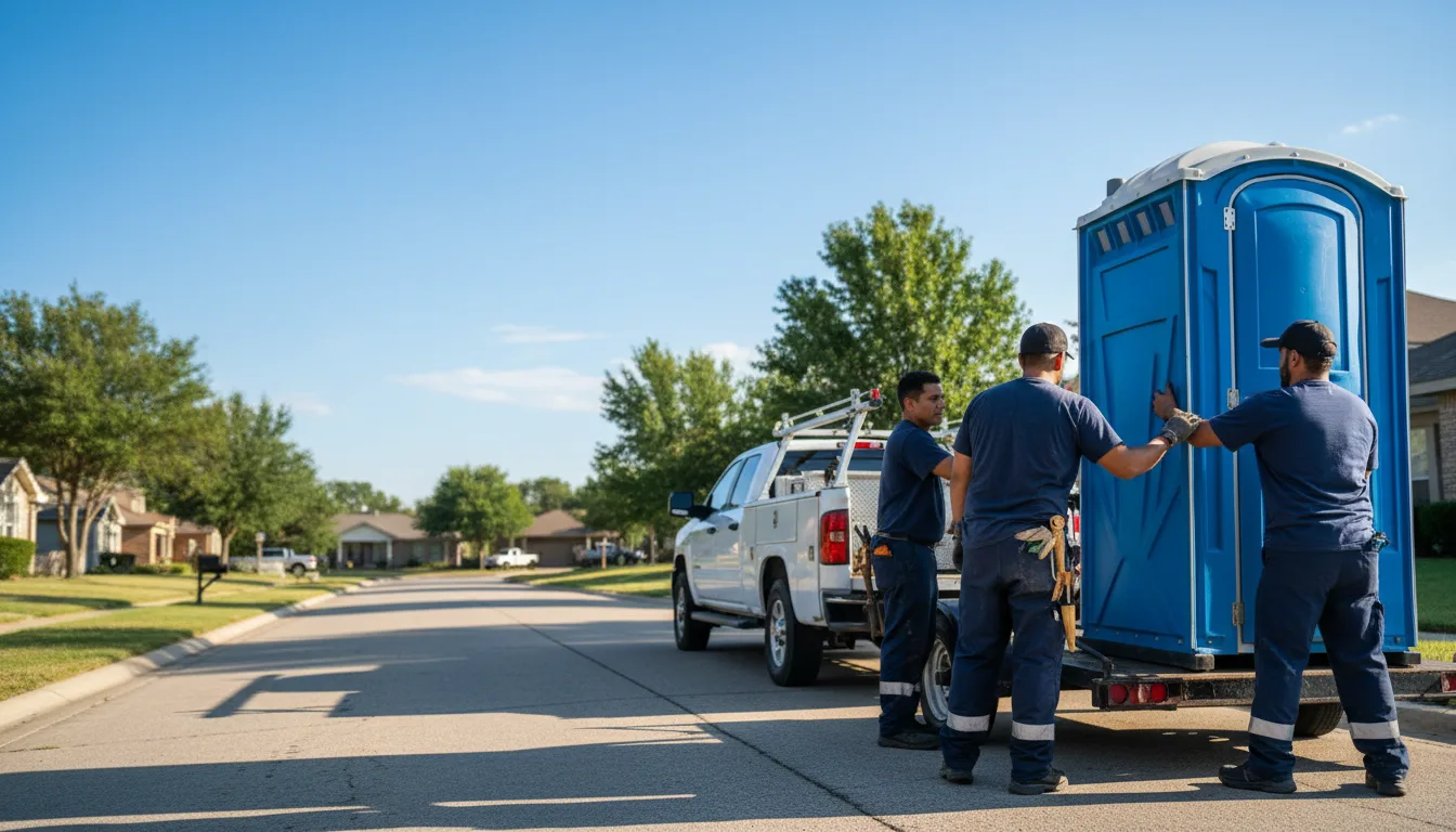 Portable Toilet Rental in Murchison, TX near me
